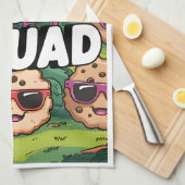 Cookieチーム キッチンタオル (四つ折り)