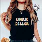Cookieディーラー女性のTシャツ Tシャツ