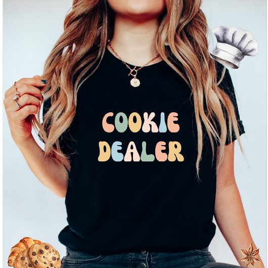 Cookieディーラー女性のTシャツ Tシャツ
