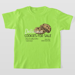 Cookieデザイン、Cookieの販売資金調達 Tシャツ