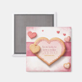 Cookieバレンタインの個人用設定 マグネット (正面/裏面)