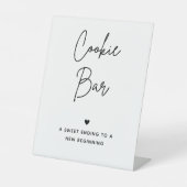 Cookieバー記号 |の結婚Cookieテーブルの署名 台座サイン (正面)