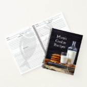 Cookieパーソナライズされたレシピ帳 ノートブック (内部)