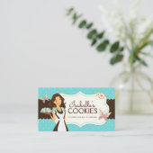 Cookieベーカリーお洒落名刺 名刺 (スタンド正面)