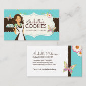 Cookieベーカリーお洒落名刺 名刺 (正面/裏面)
