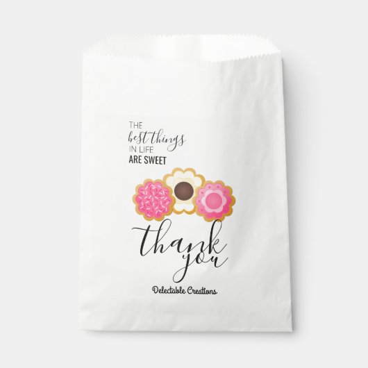 Cookieベーキングのパッケージ フェイバーバッグ (正面)