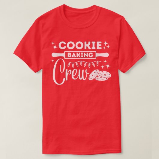 Cookieベーキングクルーの一致料理チーム Tシャツ (デザイン正面)