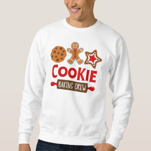 Cookieベーキングクルー スウェットシャツ (正面)