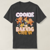 CookieベーキングクルーAuthentic Christmas Baker Team Tシャツ (デザイン正面)
