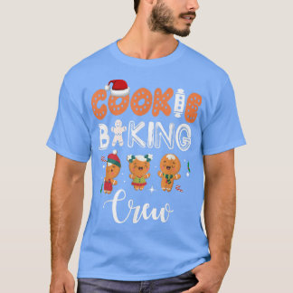 CookieベーキングクルーChristmas Gingerbread Team Tシャツ
