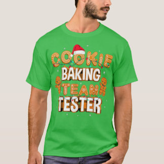 Cookieベーキングチームテスタークリスマス1126 Tシャツ
