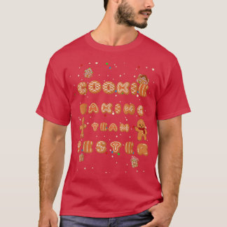 CookieベーキングチームテスターChristmas T Gift Tシャツ