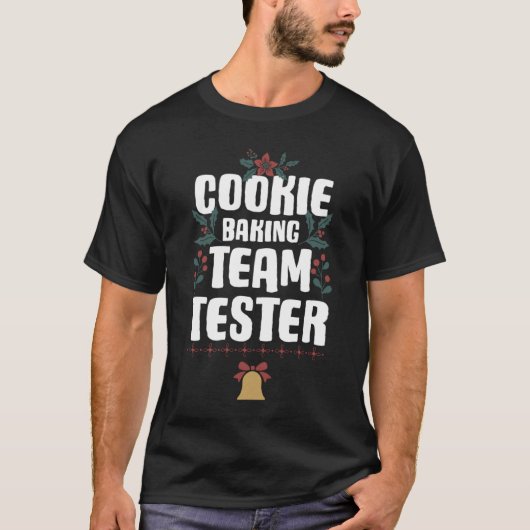 CookieベーキングチームテスターCookie Tシャツ (正面)