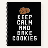 Cookieベーキング保 Cookieを冷静にしてベイク処理 ノートブック (正面)