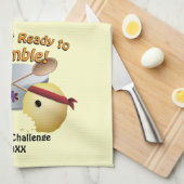 Cookieベーキング競合 キッチンタオル (四つ折り)