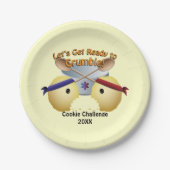 Cookieベーキング競合 ペーパープレート (正面)