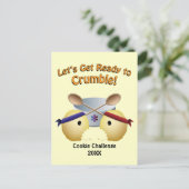 Cookieベーキング競合 ポストカード (スタンド正面)