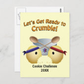 Cookieベーキング競合 ポストカード (正面/裏面)