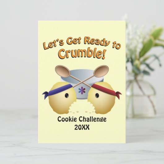 Cookieベーキング競合 招待状 (スタンド正面)