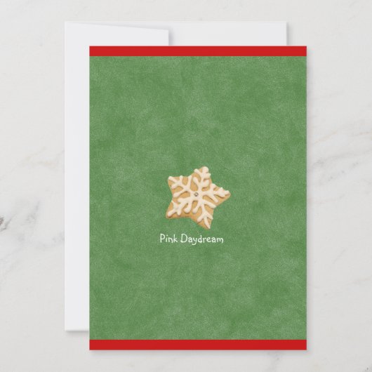 Cookie交換の招待 招待状 (裏面)