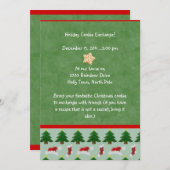 Cookie交換の招待 招待状 (正面/裏面)