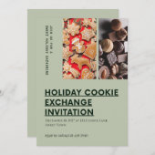 Cookie交換パーティーカスタム 招待状 (正面/裏面)