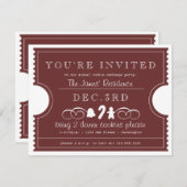 Cookie交換招待状 招待状 (正面/裏面)