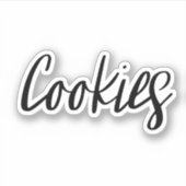 Cookie保管ステッカー シール (正面)