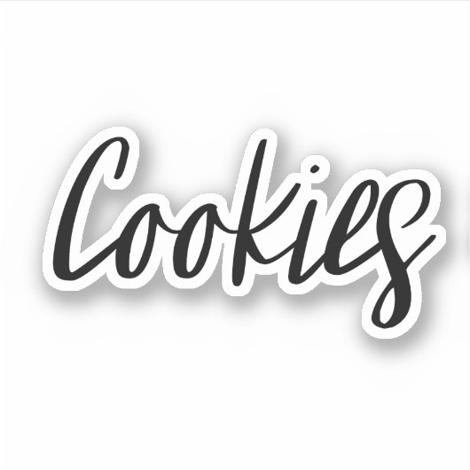 Cookie保管ステッカー シール (正面)