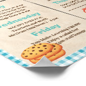 Cookie先生の感謝の週の日程 ポスター (角)