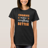 Cookie家族のCookieすべてを作るB Tシャツ (正面)