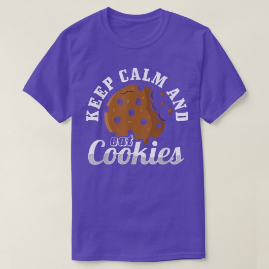 Cookie恋人保ベーキングCalmと食べCookie Tシャツ (デザイン正面)