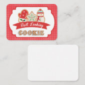 Cookie最高の賞の検索 ノートカード (正面/裏面)