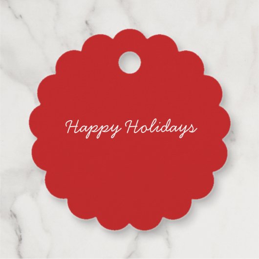 COOKIE焼いた with love Holidayベーカーズメッセージカード フェイバータグ (裏面)