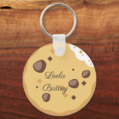 Cookie絵文字 キーホルダー (正面)