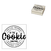 Cookie誇りを持ったベーキングクルーの可愛いメンバー ラバースタンプ (押印)