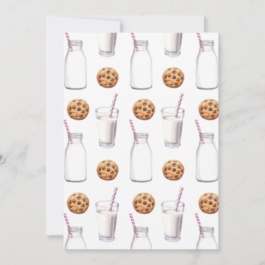 Cookie誕生日タイムカプセルノートメッセージカード サンキューカード (裏面)