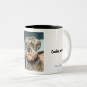 Cookie音声ムードマグ ツートーンマグカップ (正面右)