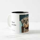 Cookie音声ムードマグ ツートーンマグカップ (正面左)