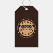 Cookie頭が切れる先生ありがとうギフト感謝 ギフトタグ (正面)