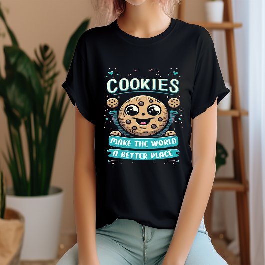 Cookie「世界をより良い場所にする」Tシャツ Tシャツ