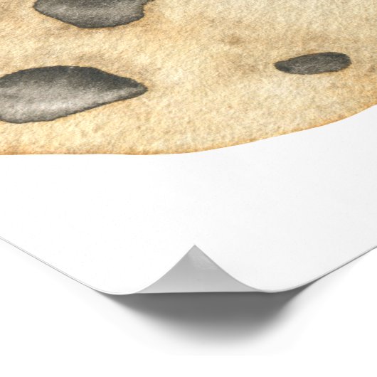 Cookie and Milk 1st Birthday Party  ポスター (角)