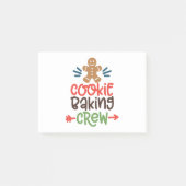 Cookie baking crew christmas ポストイット (正面)