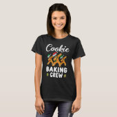 Cookie Baking Crew Christmas Family  Gingerbread T Tシャツ (正面フル)