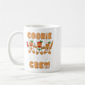 Cookie Baking Crew Christmas Funny Gingerbread Lov コーヒーマグカップ (左)