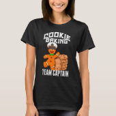 Cookie Baking Crew   Gingerbread Baking Team Capta Tシャツ (正面)