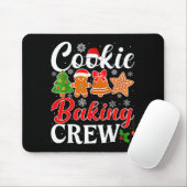 Cookie Baking Crew Gingerbread Xmas Holiday Cookie マウスパッド (マウス)