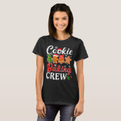 Cookie Baking Crew Gingerbread Xmas Holiday Cookie Tシャツ (正面フル)