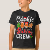 Cookie Baking Crew Gingerbread Xmas Holiday Cookie Tシャツ (正面)
