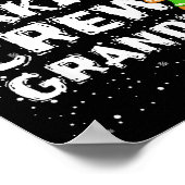 Cookie Baking Crew Shirt Grandma Matching Christma ポスター (角)